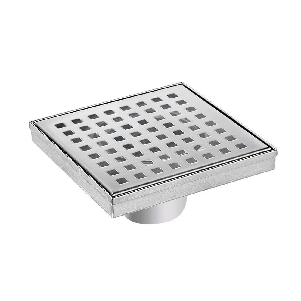 4 Inch Square Hole Panel Square Shower Drain